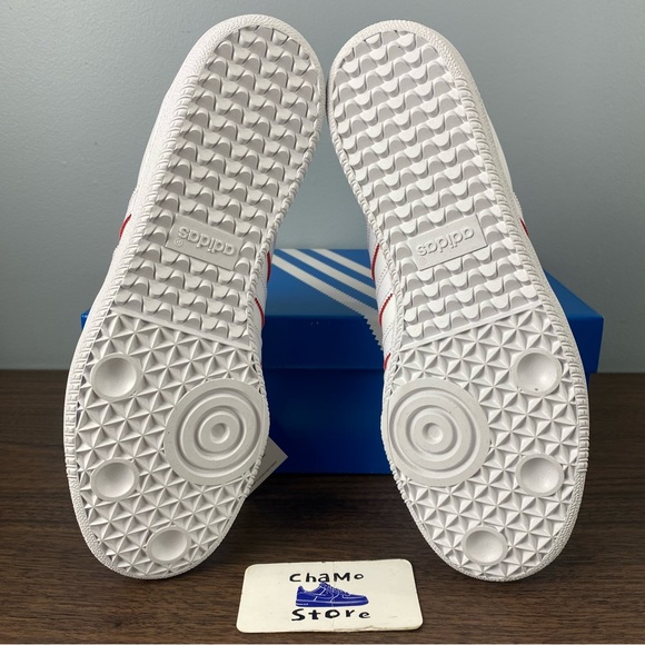 Adidas Originals Samba Vegan x Minnie Mouse White Sneakers GY1890 Men's Sz - Picture 8 of 9